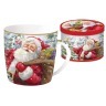 Кружка Дед Мороз с подарками в мет.коробке - EL-R0117_CTSS_4 Easy Life (R2S)