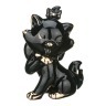 Фигурка "котенок черный" 13*10 см. высота=18 см. Hangzhou Jinding (98-1009) 