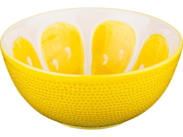 Салатник "лимон" диаметр=16 см. без упаковки (мал=2шт./кор=18шт.) Lefard (585-080)