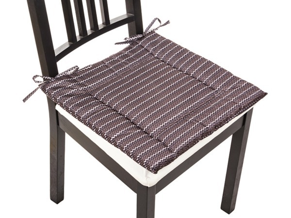 Сиденье для стула "миссони серый", 40*40 см, 100% полиэстер Gree Textile (847-050) 