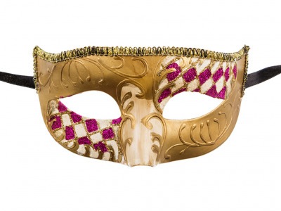 Изделие декоративное "маска карнавальная" 16*8 см.без упаковки Vogue International (547-133) 