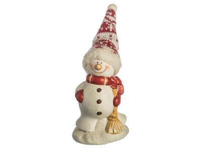 Фигурка "снеговик" 7.2*5.2*11.6см Polite Crafts&gifts (156-744) 