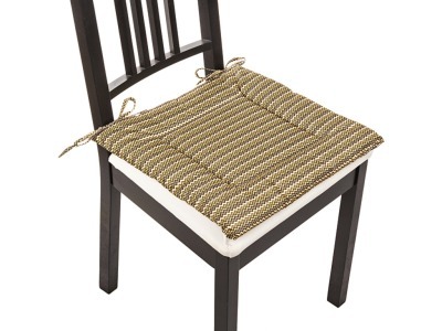 Сиденье для стула "миссони беж", 40*40 см, 100% полиэстер Gree Textile (847-054) 
