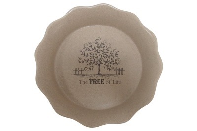 Круглое блюдо для выпечки Дерево жизни - TLY081-TL-AL Terracotta
