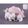 Статуэтка "кошки"высота=9 см диаметр=13 см Porcelain Manufacturing (461-004) 