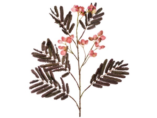 Цветок искусственный "ветка ягодного дерева" длина=95 см. SILK-KA (654-225)