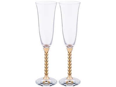 Набор бокалов для шампанского из 2 шт. 200 мл. высота=26 см. Claret Di (661-055) 