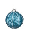 Декоративное изделие шар стеклянный диаметр=8 см. высота=9 см. цвет: голубой (кор=96шт.) Dalian Hantai (862-120)