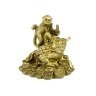 Фигурка "обезьянка с денежной жабой" 8,8*7,5*8,6 см Polite Crafts&gifts (117-199) 