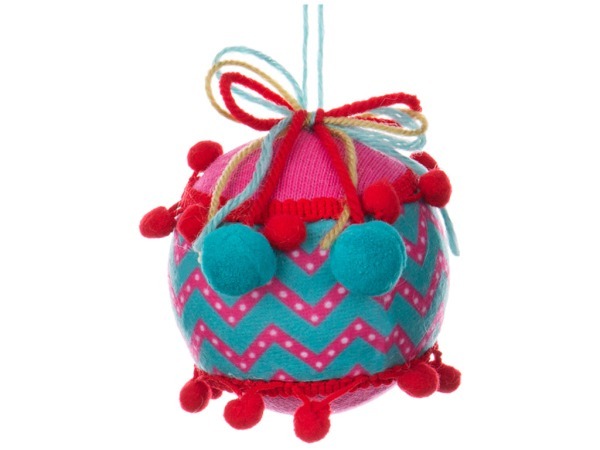 Изделие декоративное "шар" диаметр=8 см. (мал=48шт./кор=192шт.) Polite Crafts&gifts (796-118)