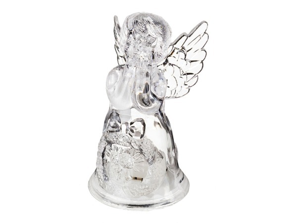 Фигурка с подсветкой "ангелочек" 5*5 см.высота=8 см. Polite Crafts&gifts (786-112)