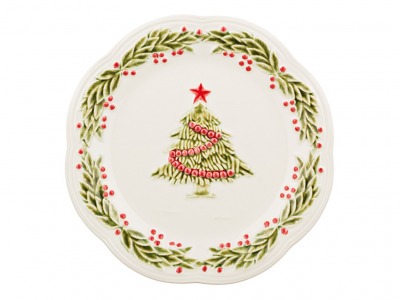 Тарелка десертная "christmas fairytale" диаметр=21 см. без упаковки Faiancas Artisticas (672-263) 