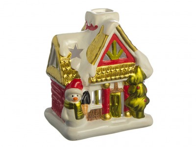 Фигурка "домик перед рождеством" 9.5*8*12см Polite Crafts&gifts (156-566) 