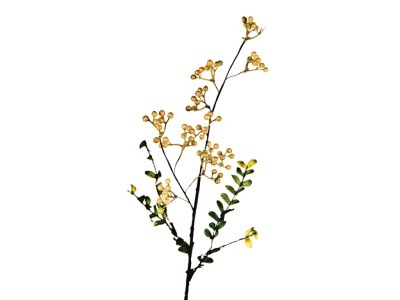 Цветы искусственные-желтые ягоды (36-200-6) 