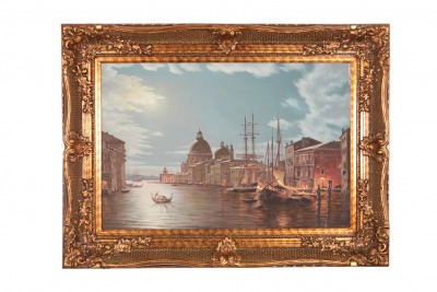 Картина масляная 90*60 см. багет 117*88 см. Frame Factory (107-945) 