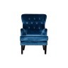 Кресло велюр синий 77*92*105см - TT-00000097
