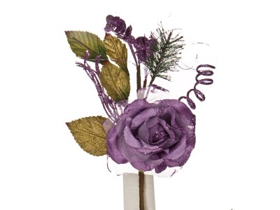 Цветок искусственный "роза" длина=40см Huajing Plastic (241-1801) 