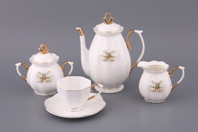 Чайный набор на 6 персон 15пр. 1000/200 мл. Hangzhou Jinding (782-010) 