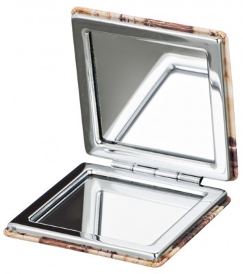Зеркальце карманное 6*6 см.12 видов в ассортименте Polite Crafts&gifts (206-013) 
