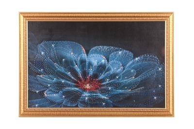 Картина "цветок пророка", стразы, 55х35см (562-022-28) 