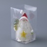Фигурка с подсветкой "дед мороз" высота=9 см.(кор=240шт.) Polite Crafts&gifts (786-091)