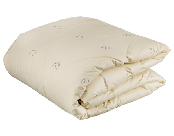 Одеяло кашемир 172*205 см, верх-тик-100% хлопок, наполнитель: 100% высокосиликониз. волокно, крем (556-182) 