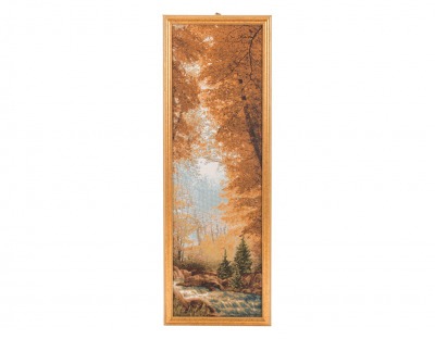 Гобеленовая картина "золотой лес" 21*61 см. (404-1012-17) 
