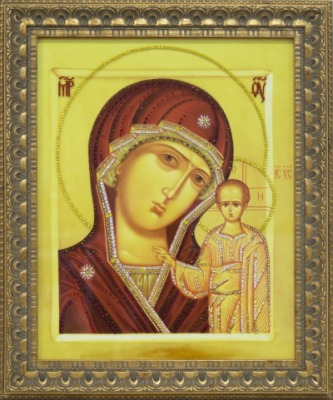 Икона Божией матери Казанская большая (1749)
