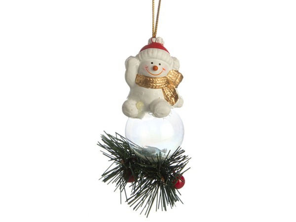 Изделие декоративное "снеговик" 5*5*10 см. Polite Crafts&gifts (156-468) 