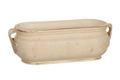 Цветочница "романо" старинная персиковая 45*19*15 см. Loucicentro Ceramica (742-163)