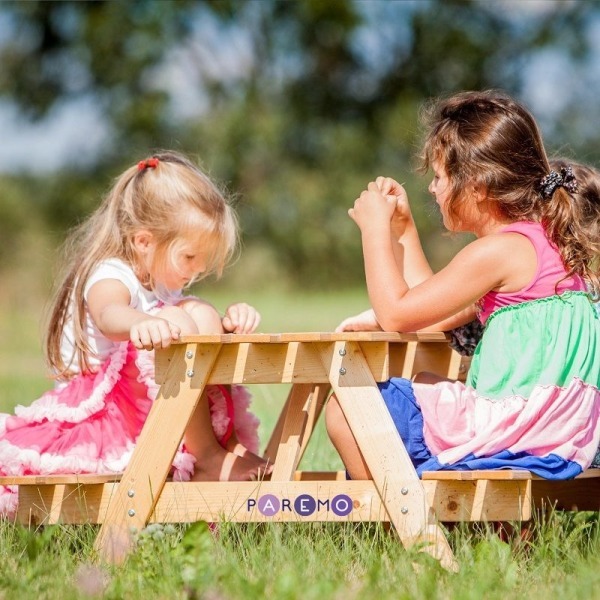 Детский стол-пикник из дерева (PS316)