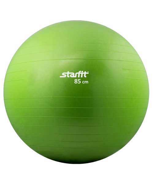 Мяч гимнастический GB-101 85 см, антивзрыв, зеленый (78555)