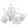 Чайный сервиз на 6 персон 15 пр. 1600/300/400/350 мл. Porcelain Manufacturing (437-061) 