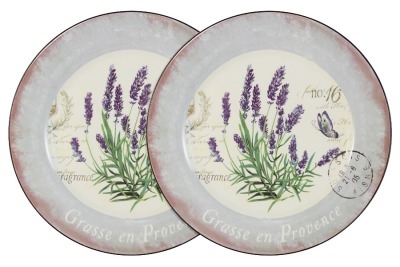 Набор из 2-х обеденных тарелок Лаванда - LF-120E2257-L-AL LF Ceramic