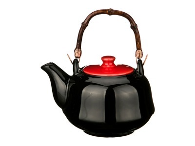 Заварочный чайник 650 мл.черный Hebei Grinding (470-203) 