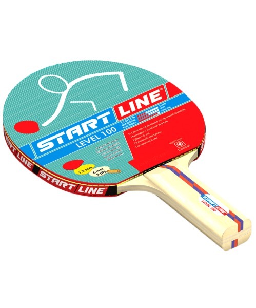 Ракетка для настольного тенниса Level 100, 12203 (131505)