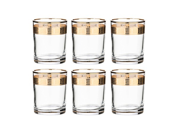 Набор стаканов для воды "истамбул греция" из 6 шт. 255 мл. (кор=4набор.) Алешина Р.р. (484-060)