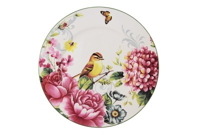 Тарелка обеденная Цветы и птицы - IMA0180H-A2210AL IMARI