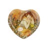 Тарелка в форме сердца Топаз (А. Муха) - CAR198-2702-AL Carmani