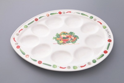 Тарелка для яиц 30,5*22 см. Hebei Grinding (388-282) 