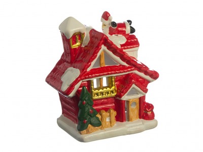 Фигурка "домик перед рождеством" 11*7.2*13см Polite Crafts&gifts (156-561) 