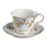Чайный набор на 6 персон 12 пр. "софия золотая" 200 мл. Porcelain Manufacturing (D-418-273) 