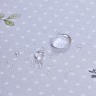 Скатерть круглая "гуси легард" диаметр=180 см., серый, 100% хлопок, твил, с пропиткой SANTALINO (850-710-22)