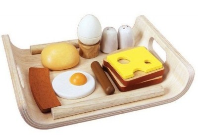 Деревянный игрушечный набор Завтрак (k3415)