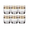 Набор стаканов для виски из 6 шт. "грейс" 280 мл..высота=9 см. Crystalex Cz (674-302) 