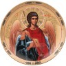 Тарелка настенная декоративная "архангел михаил" диаметр=18.5 см  (кор=48шт.) Lefard (55-2404)