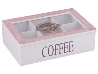 Шкатулка для чая и кофе "coffee bar" 24*16*6,8 см Polite Crafts&gifts (222-309) 