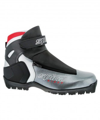 Ботинки лыжные SNS Х- Rider 454 (295), синт. кожа, черные (7109)