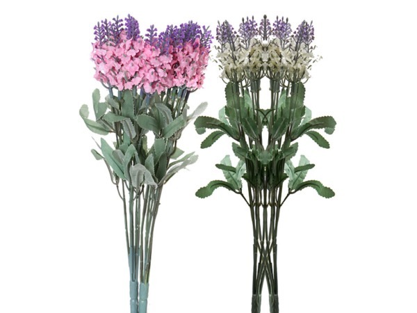 Цветок искусственный "лаванда" длина=32 см (кор=125шт.) Huajing Plastic (23-219)