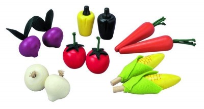 Деревянный игрушечный набор овощи (k3428)